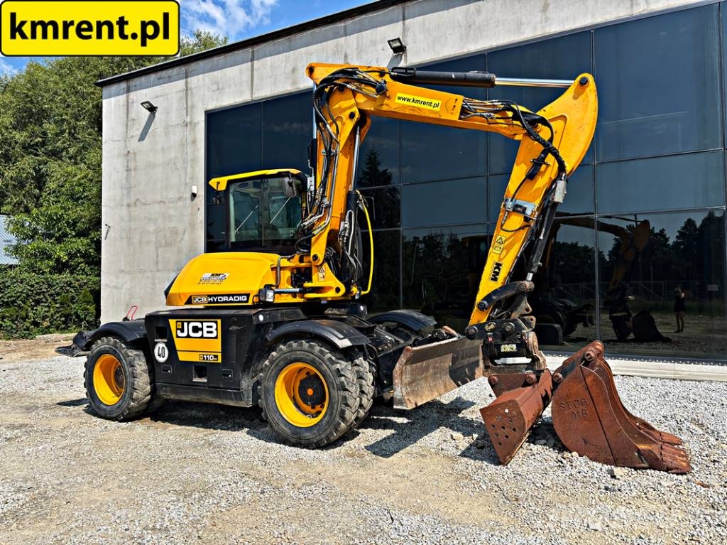 JCB HD110WT 4F KOPARKA KOŁOWA HYDRADIG POWERTILLT 2018 Wielgraafmachines