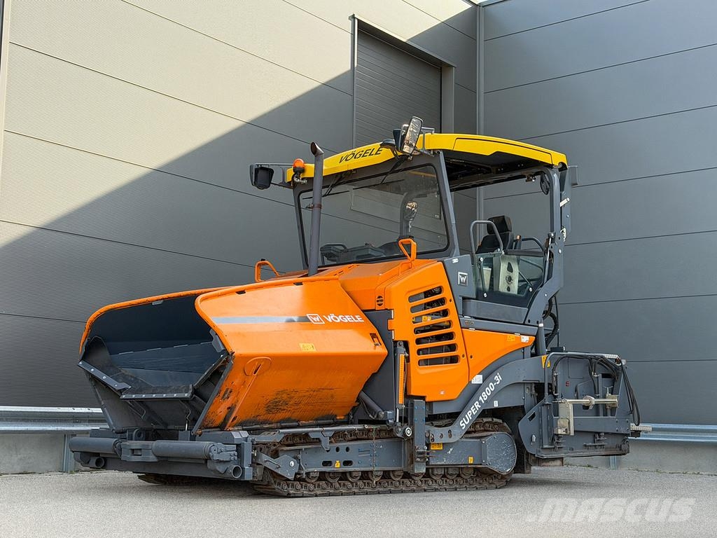 Vögele SUPER 1800-3I 아스팔트 포장장비