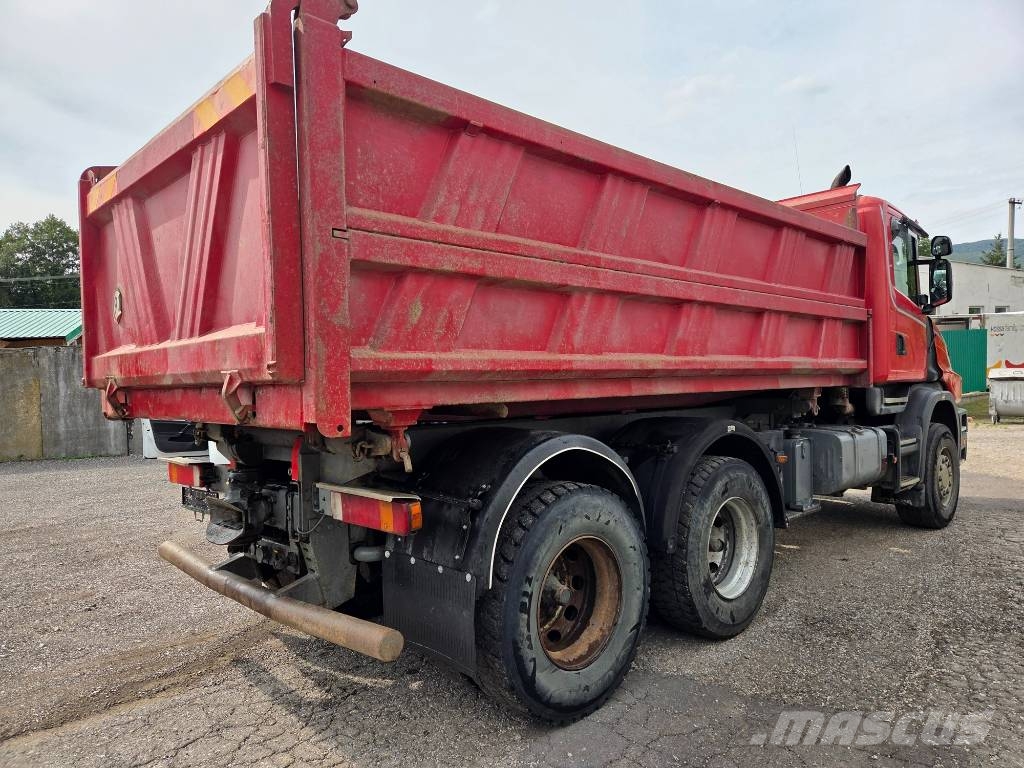 Scania T 114 CB6X4HZ 380 6x4 tipper + bordmatik شاحنات قلابة