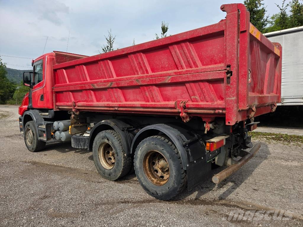 Scania T 114 CB6X4HZ 380 6x4 tipper + bordmatik شاحنات قلابة