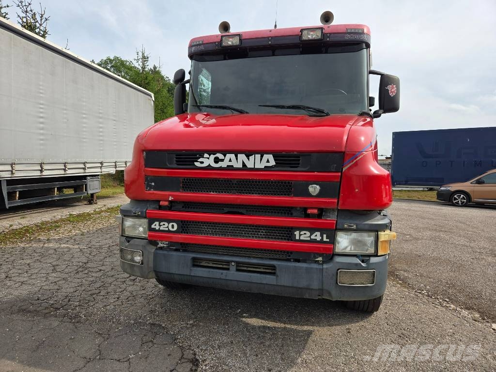 Scania T 114 CB6X4HZ 380 6x4 tipper + bordmatik شاحنات قلابة