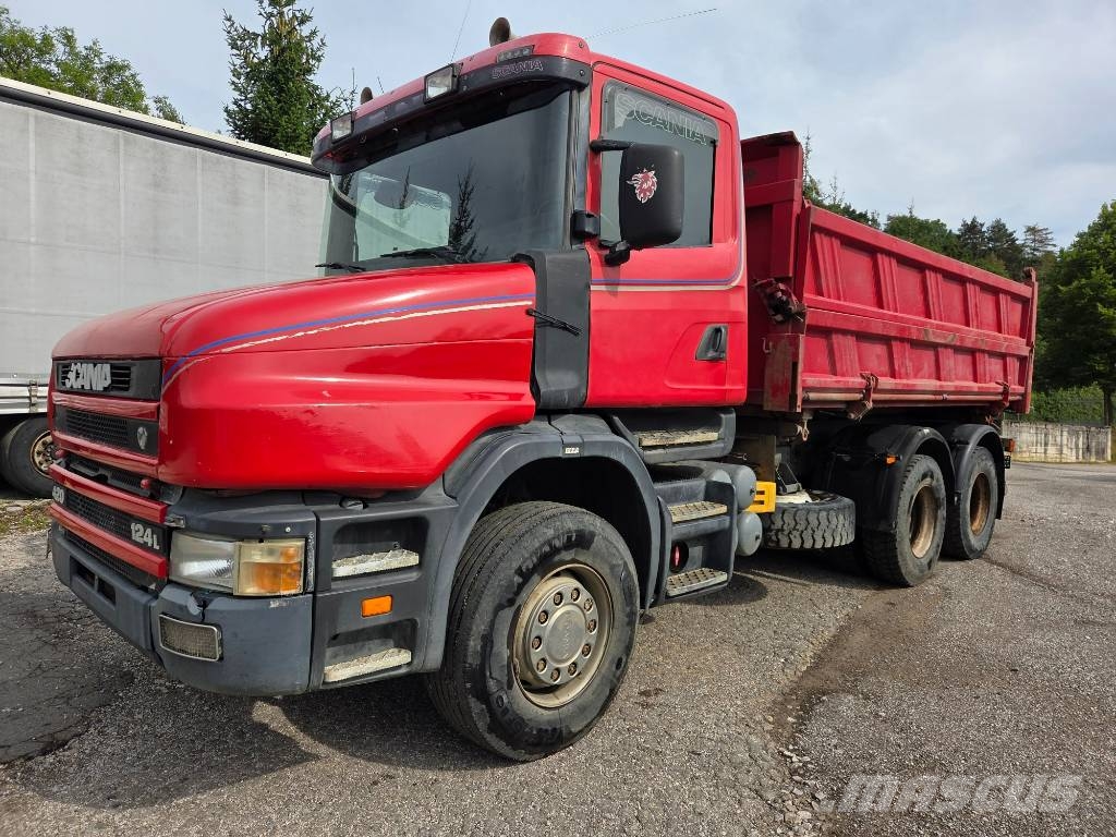Scania T 114 CB6X4HZ 380 6x4 tipper + bordmatik شاحنات قلابة