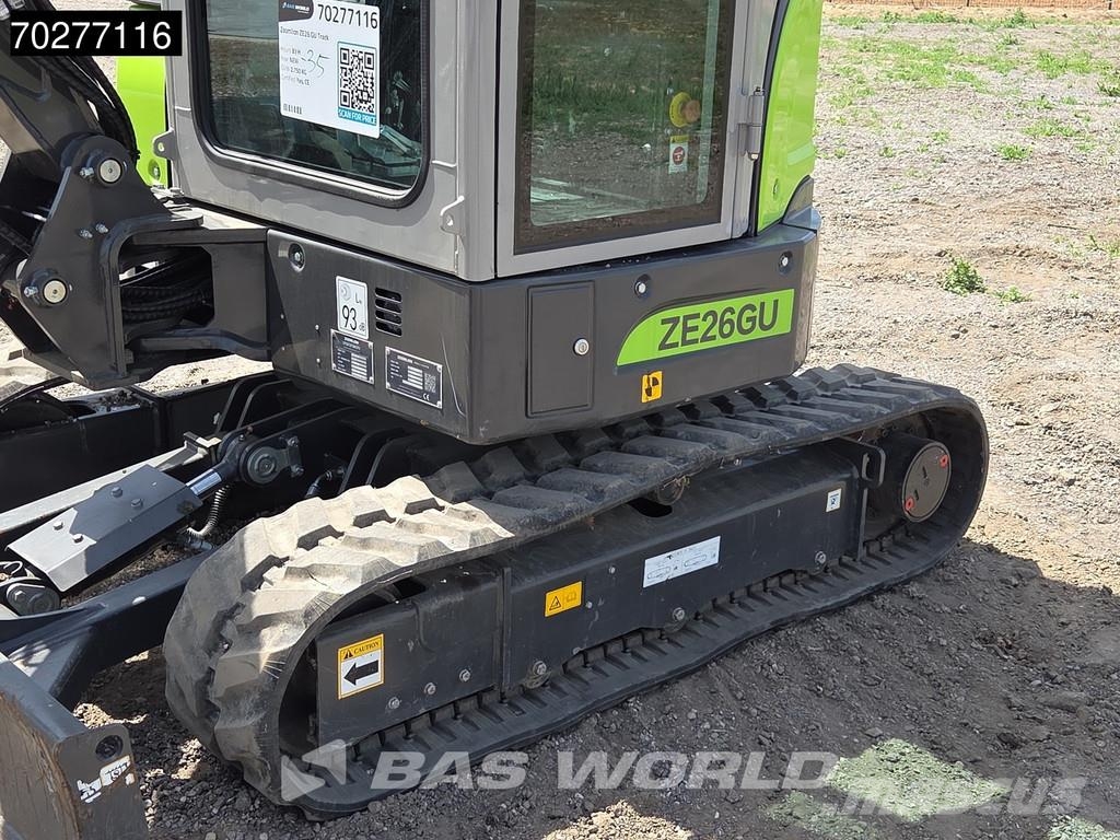 Zoomlion ZE26 GU GARANTÍA DE FÁBRICA - CW / 4 CUCHARAS - CE Mini excavators < 7t (Mini diggers)