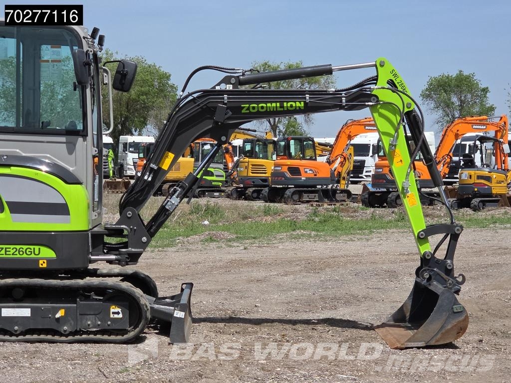 Zoomlion ZE26 GU GARANTÍA DE FÁBRICA - CW / 4 CUCHARAS - CE Mini excavators < 7t (Mini diggers)