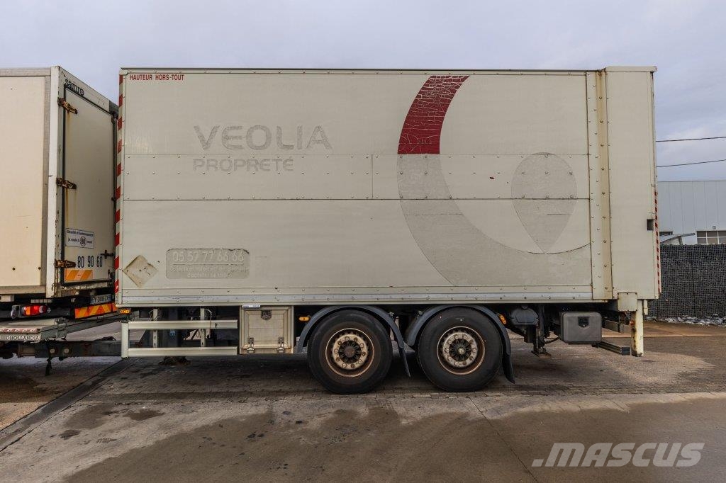 Lecitrailer R20S + DHOLLANDIA A COLONNE 2TON Sanduk prikolice