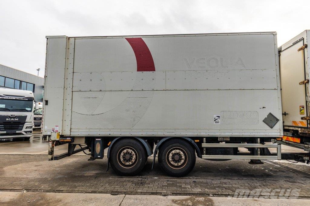 Lecitrailer R20S + DHOLLANDIA A COLONNE 2TON Sanduk prikolice