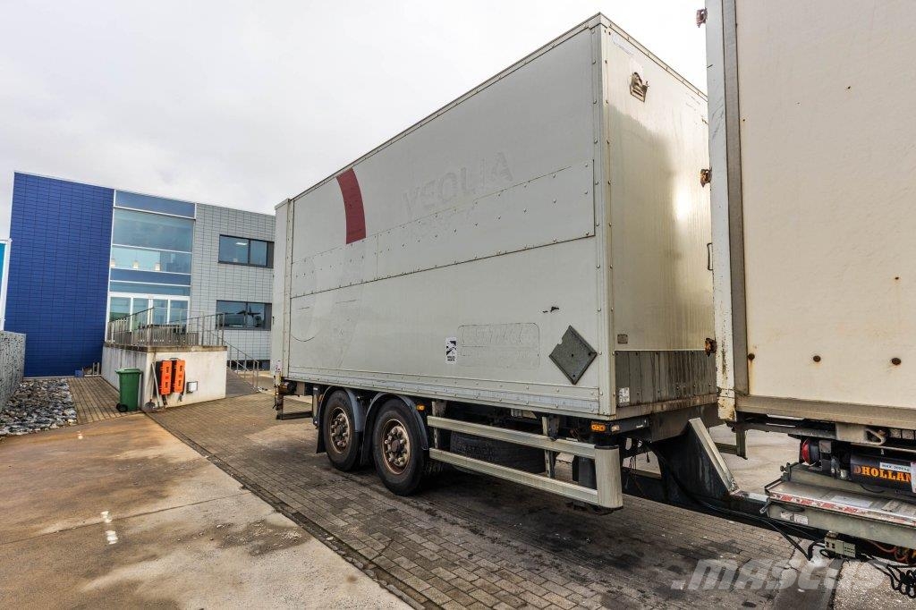 Lecitrailer R20S + DHOLLANDIA A COLONNE 2TON Sanduk prikolice