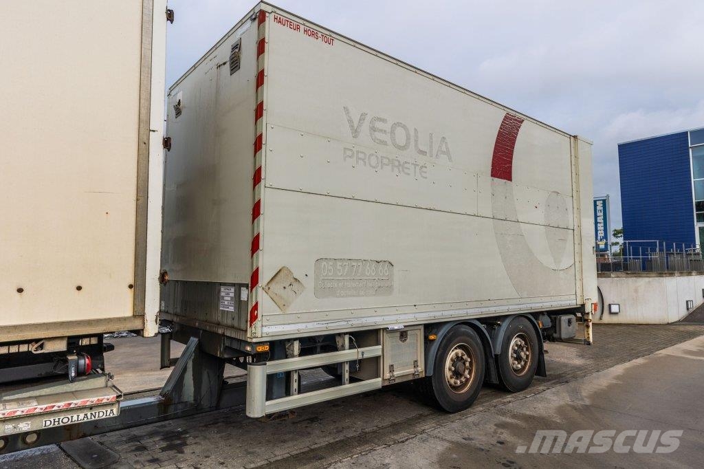 Lecitrailer R20S + DHOLLANDIA A COLONNE 2TON Sanduk prikolice