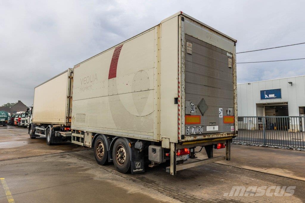 Lecitrailer R20S + DHOLLANDIA A COLONNE 2TON Sanduk prikolice