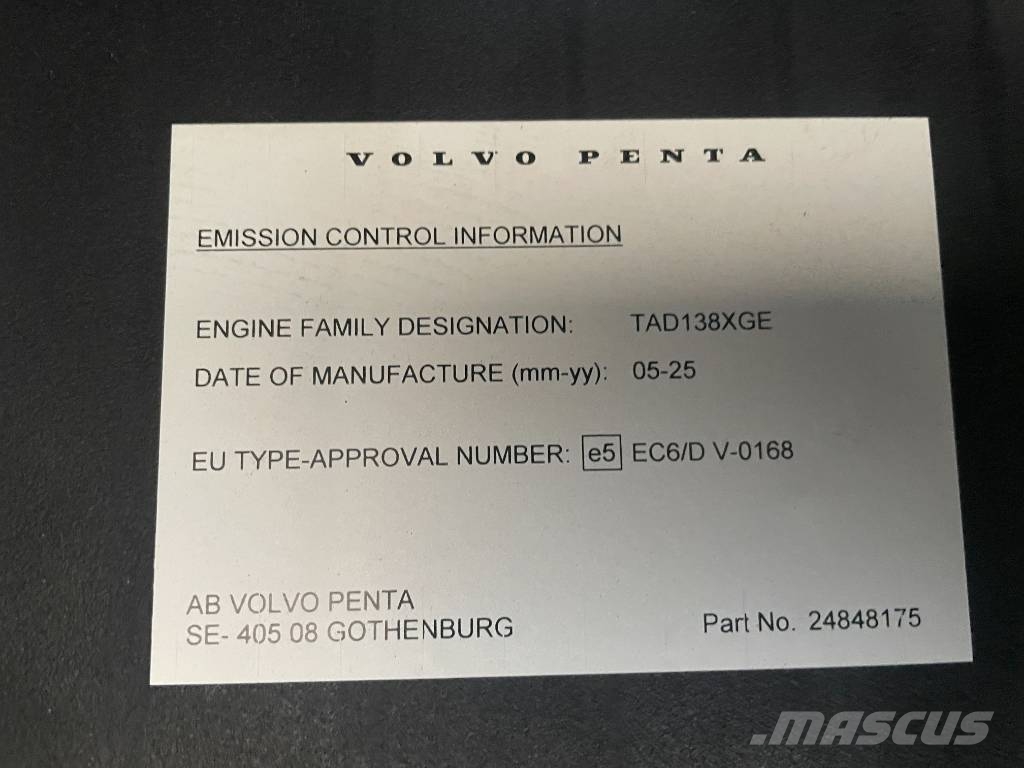 Volvo TAD1382GE - 430 kVA Stage V Generator - DPX-19032 Diesel Generatoren