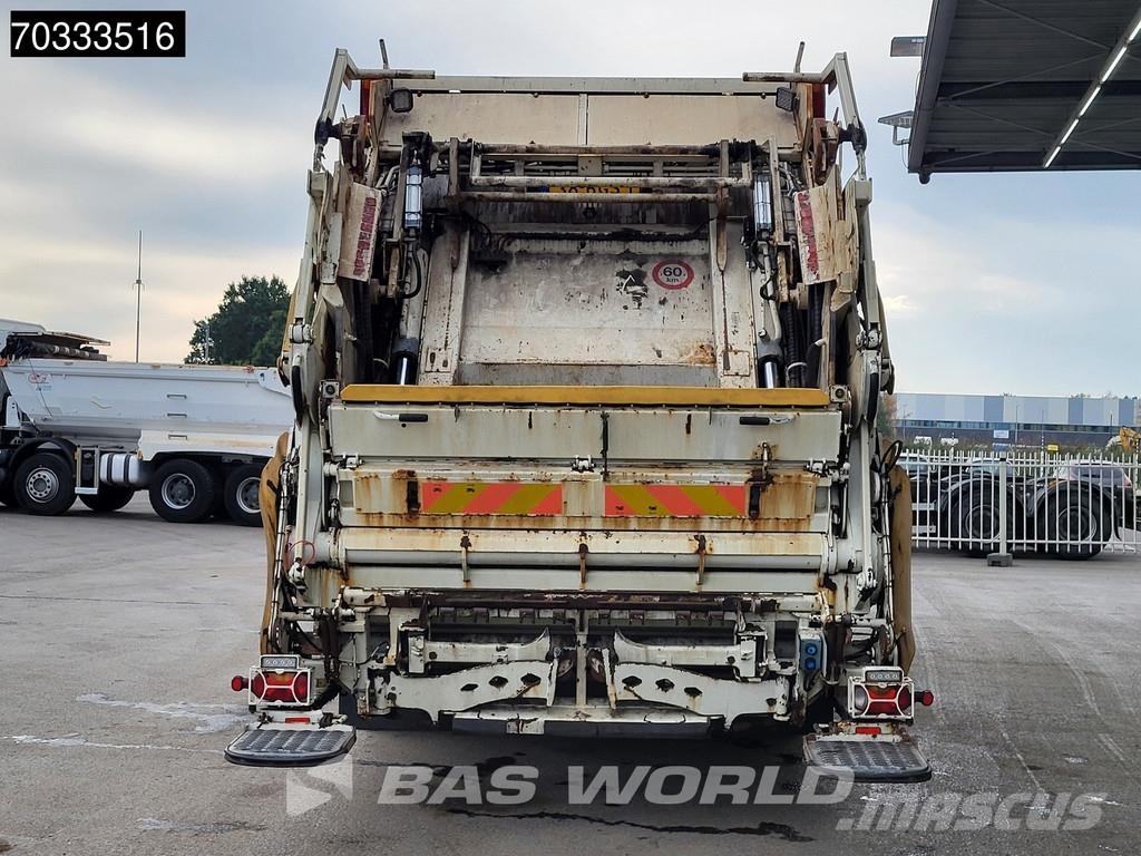 DAF CF 290 6X2 NL-truck APK MOL Pusher 4000 CB011 EURO 폐기물 수거 트럭