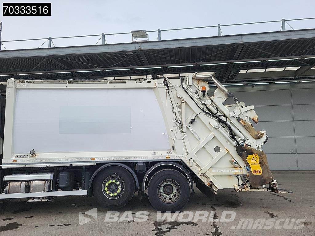 DAF CF 290 6X2 NL-truck APK MOL Pusher 4000 CB011 EURO 폐기물 수거 트럭