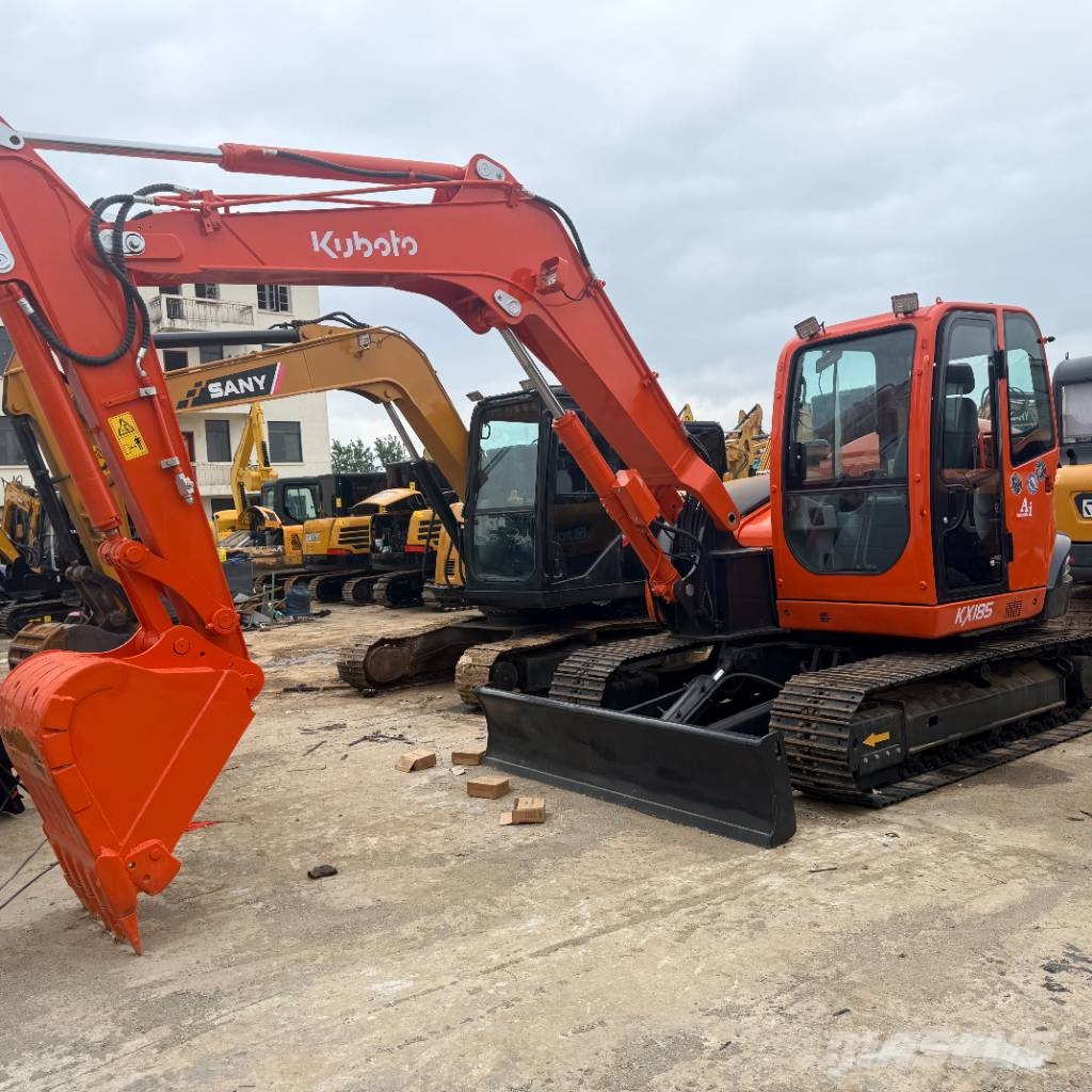 Kubota KX 185 Mini ekskavatörler, 7 tona dek
