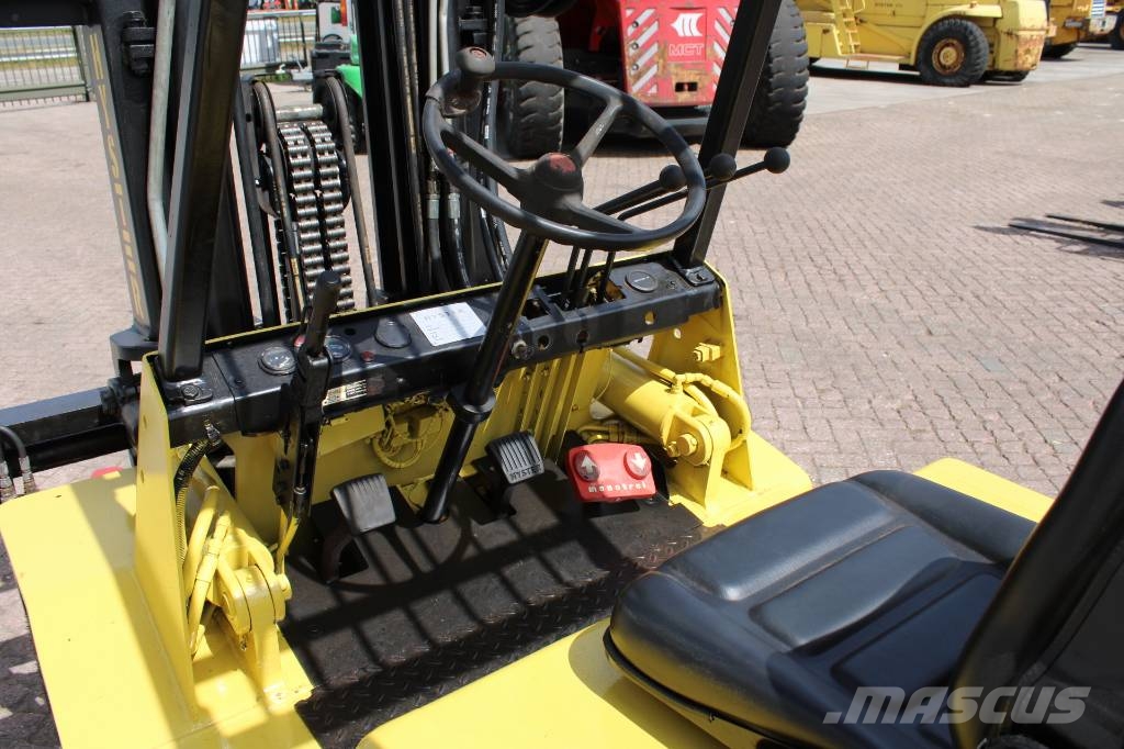 Hyster H4.50 XL Free lift Diesel heftrucks
