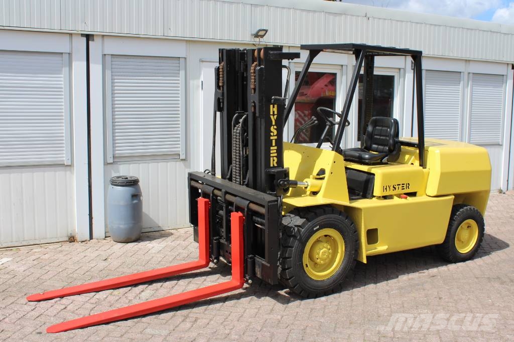Hyster H4.50 XL Free lift Diesel heftrucks