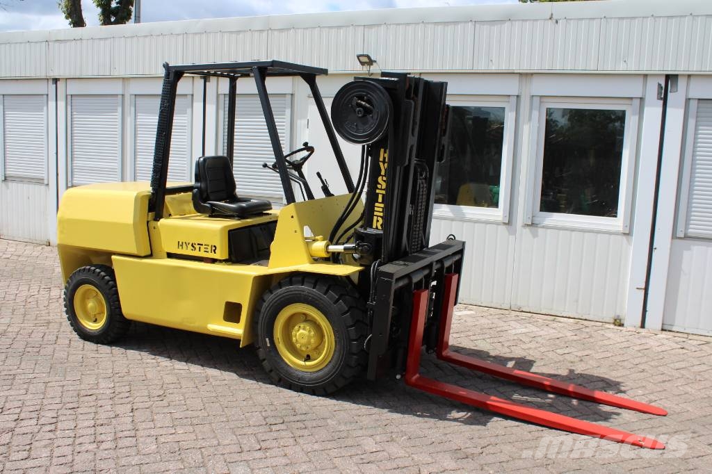 Hyster H4.50 XL Free lift Diesel heftrucks