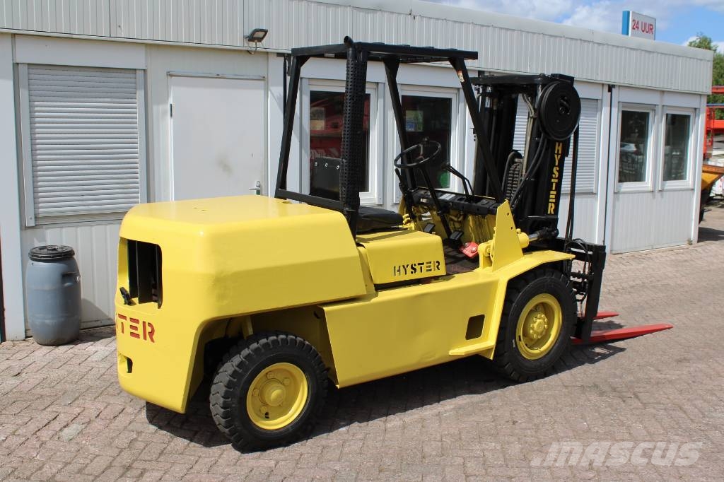 Hyster H4.50 XL Free lift Diesel heftrucks