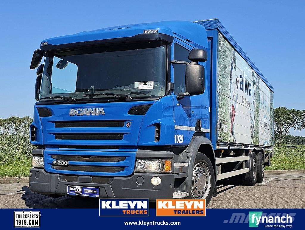 Scania P280 6X2*4 LIFT GETRÄNKE Camion cassonati