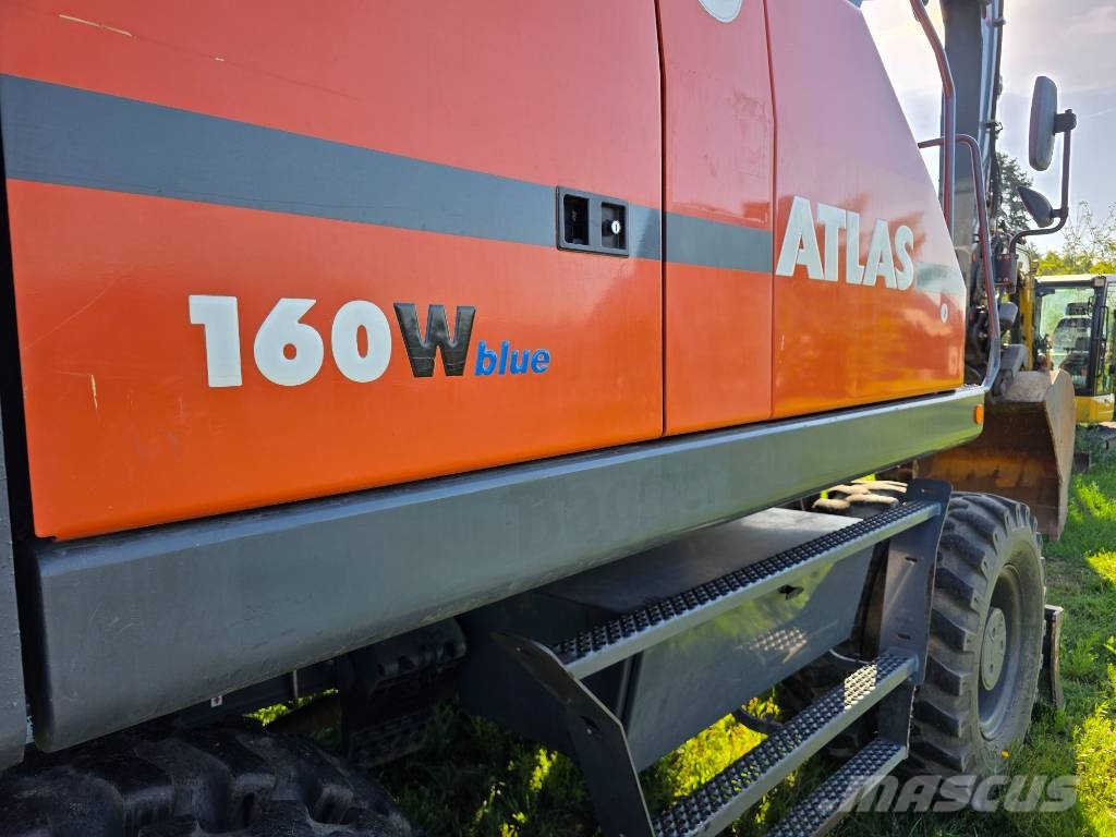 Atlas 160 W Ratiniai ekskavatoriai