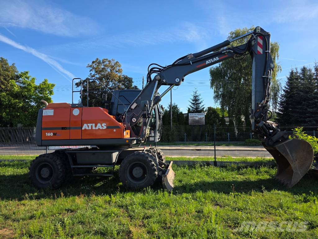 Atlas 160 W Ratiniai ekskavatoriai
