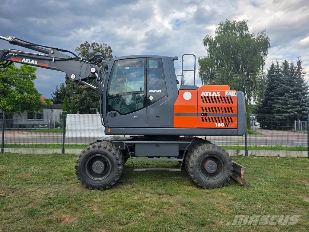 Atlas 160 W Ratiniai ekskavatoriai