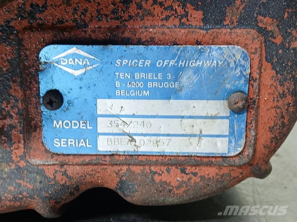 Ahlmann AZ150-4100738A-Dana Spicer 354/240-Transmission Transmission