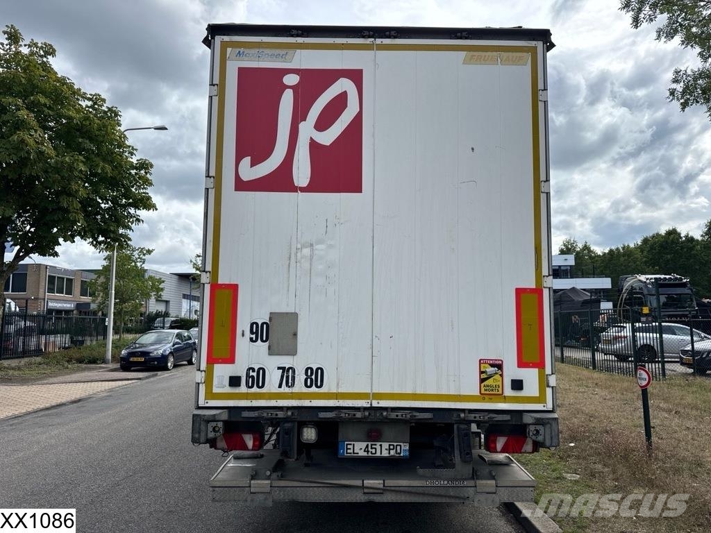 Fruehauf Tautliner Lift axle نصف مقطورات بباب جانبي