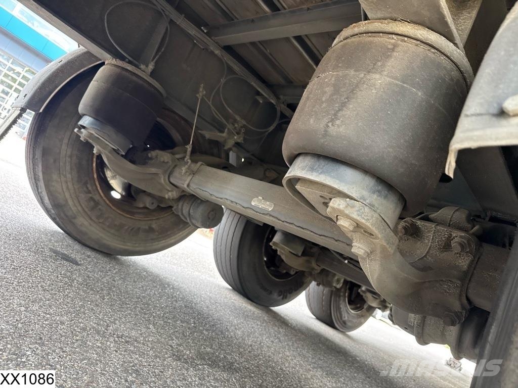 Fruehauf Tautliner Lift axle نصف مقطورات بباب جانبي