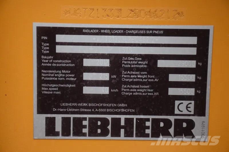 Liebherr L576 X power - 215 Kw Utovarivači na točkove