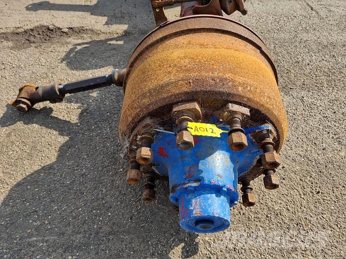  ROR TRAILER AXLE DOUBLE TIRES DRUM BRAKES Осі