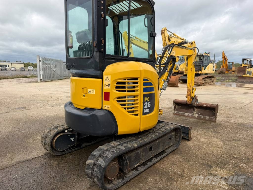 Komatsu PC 26 MR-3 حفارات صغيرة أقل من 7 طن (حفارات صغيرة)