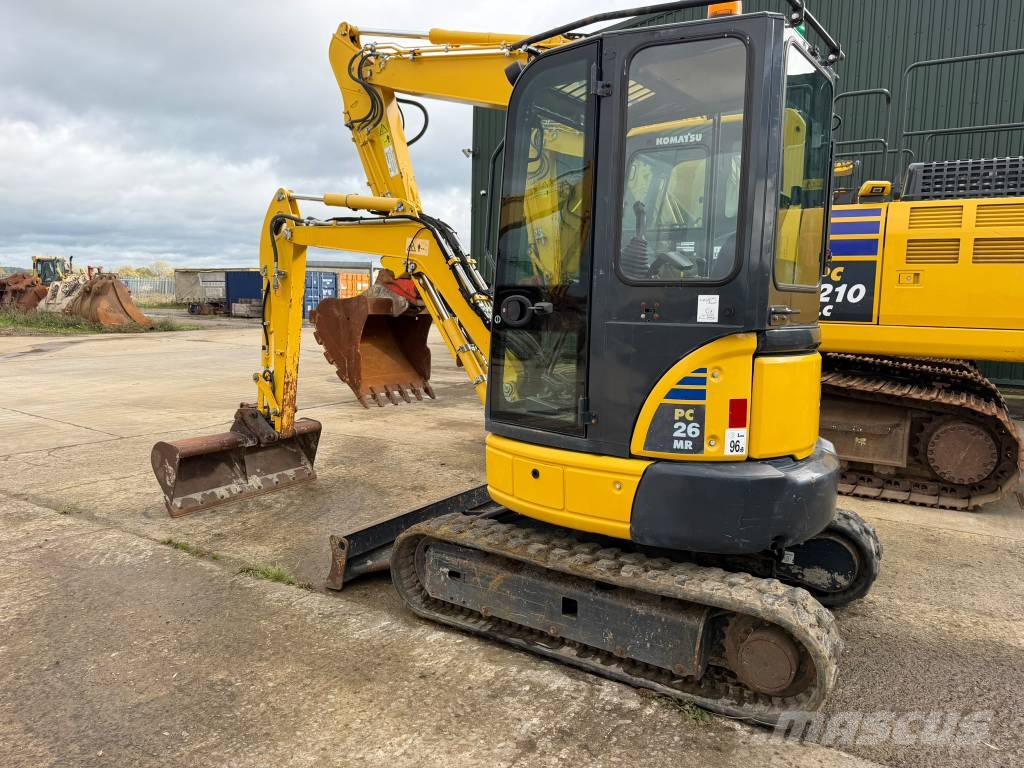 Komatsu PC 26 MR-3 حفارات صغيرة أقل من 7 طن (حفارات صغيرة)
