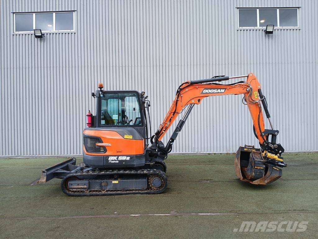 Doosan DX 50 Z, Minigrävare Miniexcavadoras