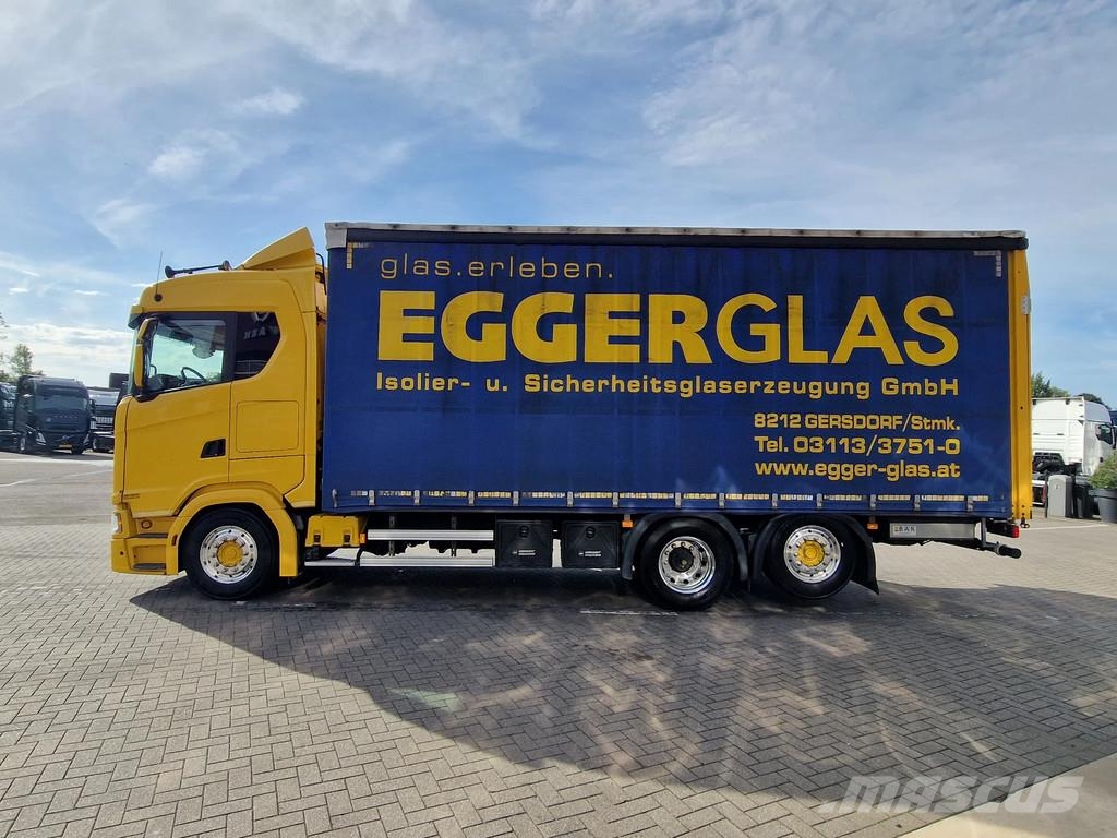 Scania S 450 Highline 6x2*4 - Tautliner - Loadlift - Reta Pritsche & Plane