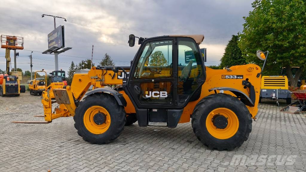 JCB 533-105 텔러 핸들러