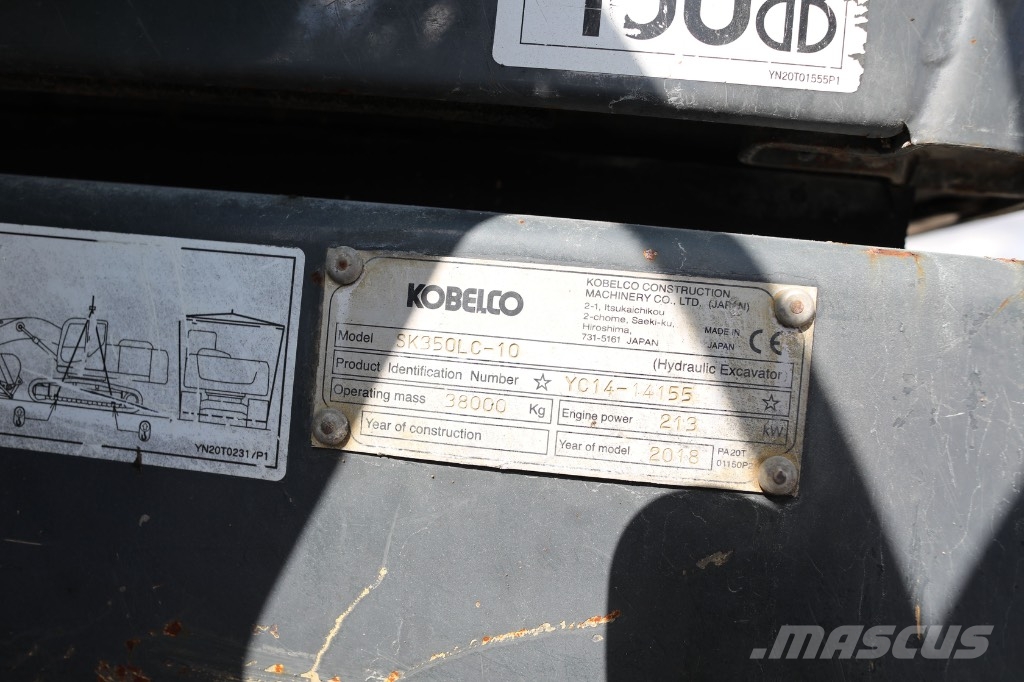 Kobelco SK 350 LC-10 Εκσκαφείς με ερπύστριες