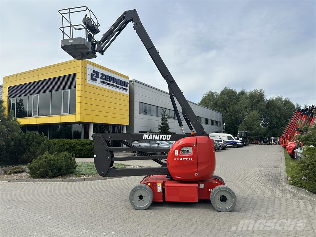 Manitou 170AETJ Ant vilkikų montuojamos kėlimo platformos