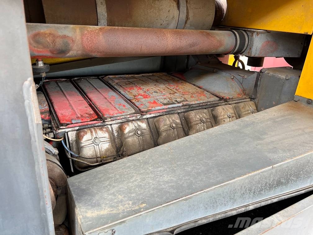 Sisu 12E480 6x6 water well drill atlas copco XRV410 Perforadoras de pozos