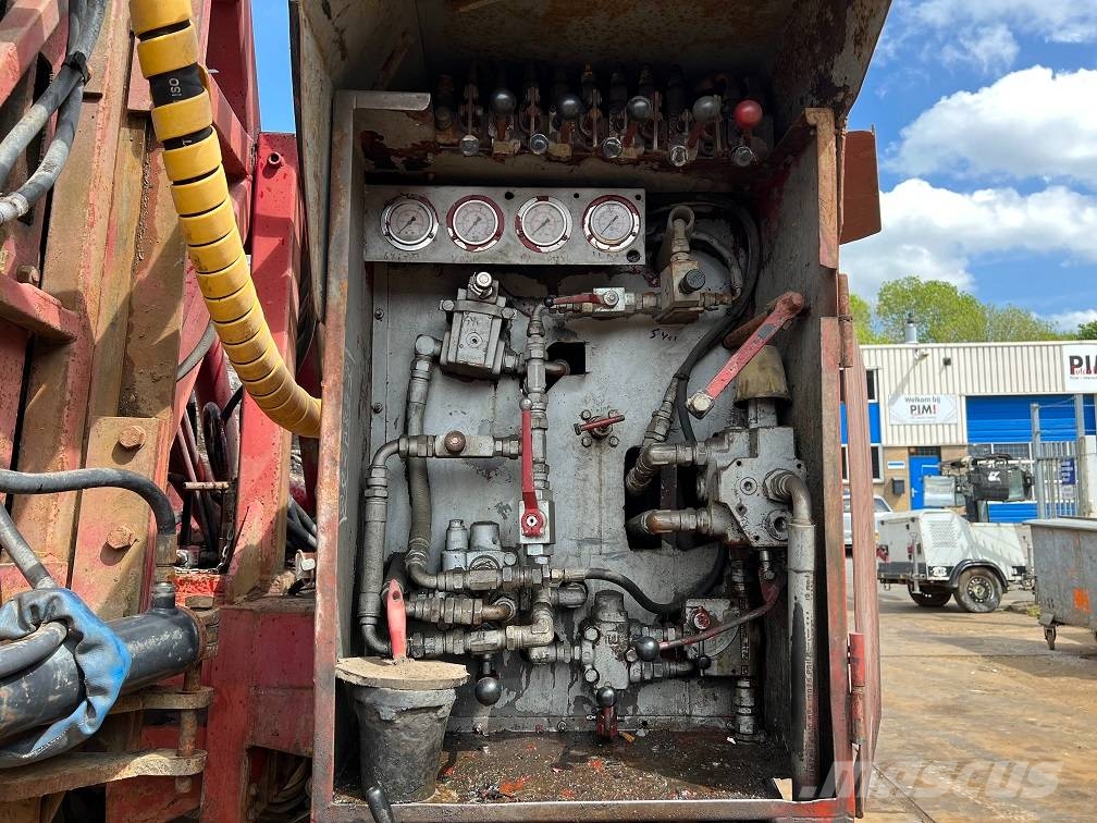 Sisu 12E480 6x6 water well drill atlas copco XRV410 Perforadoras de pozos
