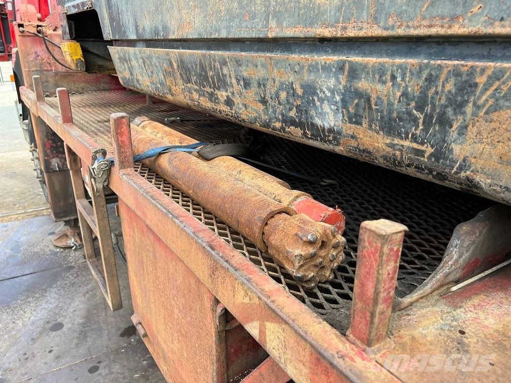 Sisu 12E480 6x6 water well drill atlas copco XRV410 Perforadoras de pozos