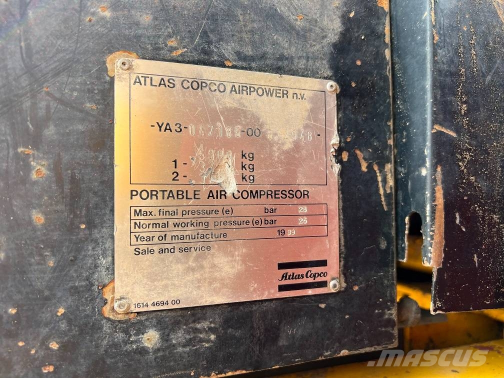Sisu 12E480 6x6 water well drill atlas copco XRV410 Perforadoras de pozos