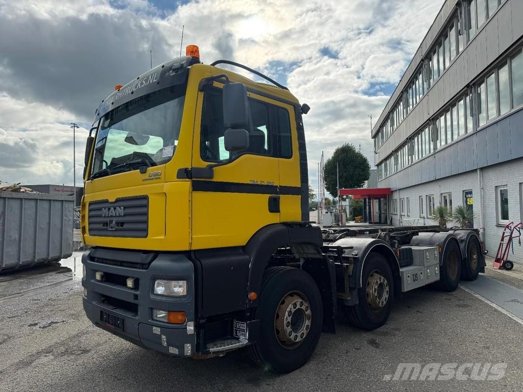 MAN TGA 35.390 8X2 KIPPER - LIFTING AXLE Camiones polibrazo
