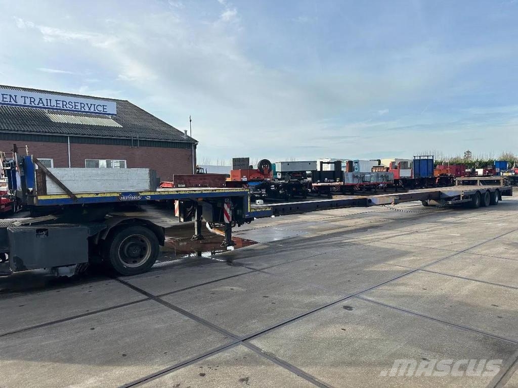 Nooteboom MCO-48-03V - 3 AXLE STEERING - DOUBLE EXTENDABLE Tieflader-Auflieger