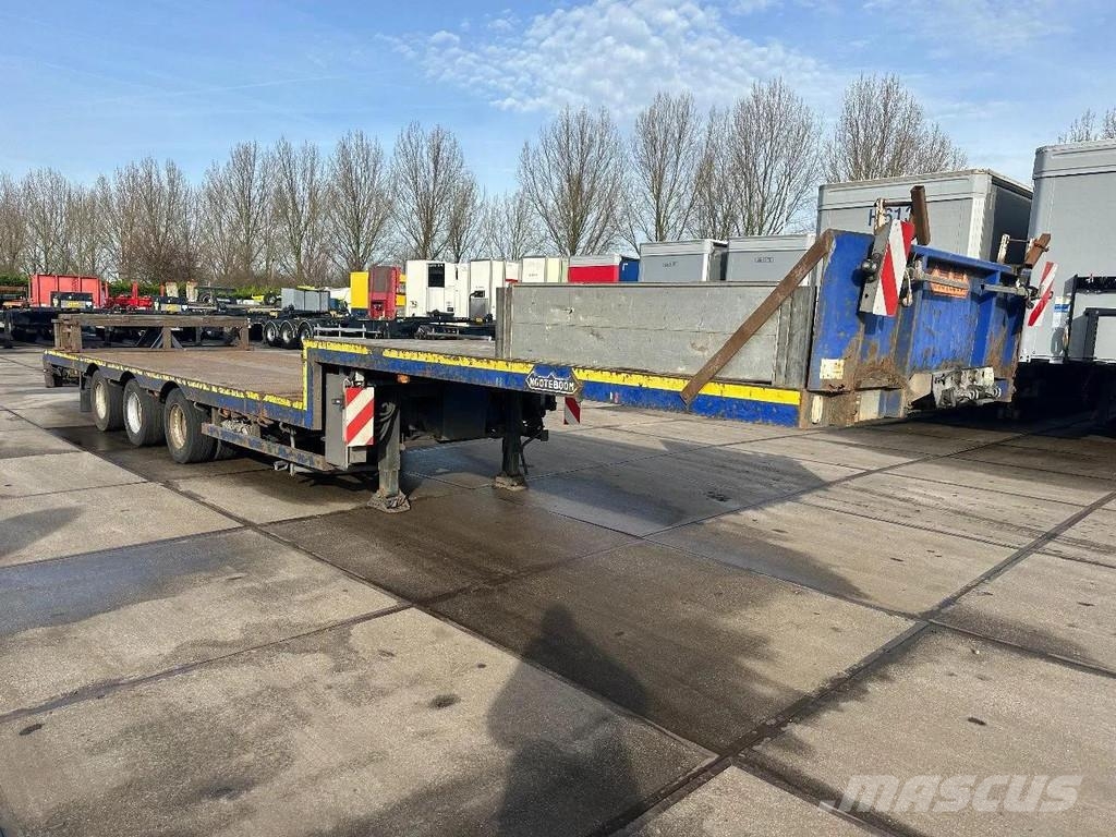Nooteboom MCO-48-03V - 3 AXLE STEERING - DOUBLE EXTENDABLE Tieflader-Auflieger