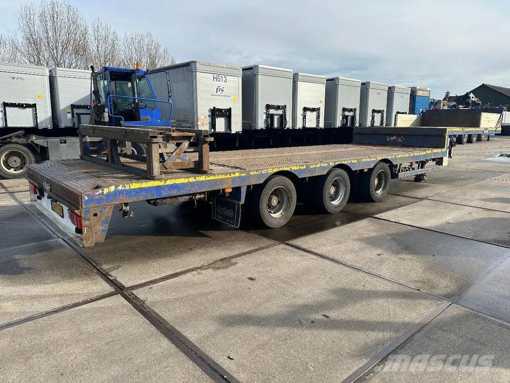 Nooteboom MCO-48-03V - 3 AXLE STEERING - DOUBLE EXTENDABLE Tieflader-Auflieger