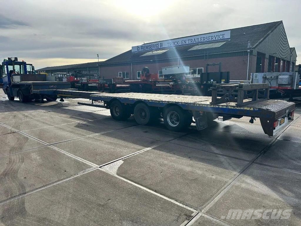 Nooteboom MCO-48-03V - 3 AXLE STEERING - DOUBLE EXTENDABLE Tieflader-Auflieger