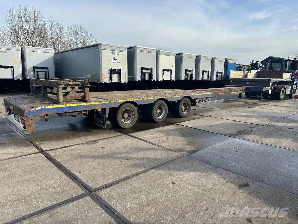 Nooteboom MCO-48-03V - 3 AXLE STEERING - DOUBLE EXTENDABLE Tieflader-Auflieger