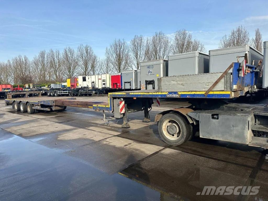 Nooteboom MCO-48-03V - 3 AXLE STEERING - DOUBLE EXTENDABLE Tieflader-Auflieger