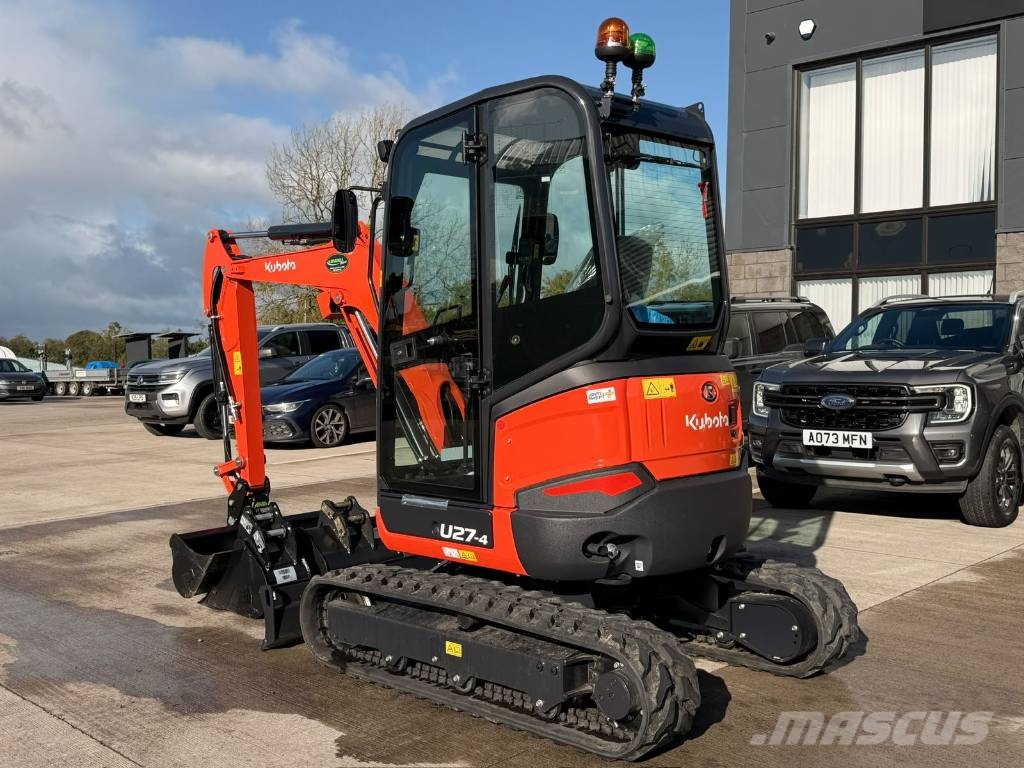 Kubota U 27-4 Mini excavators < 7t (Mini diggers)