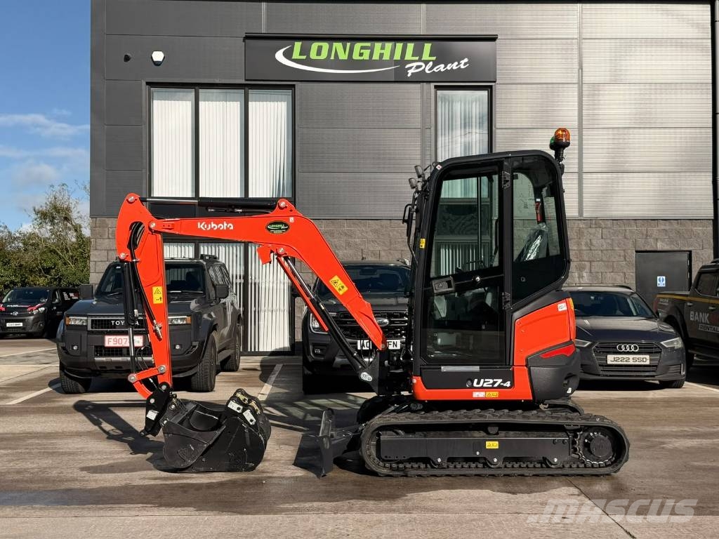 Kubota U 27-4 Mini excavators < 7t (Mini diggers)